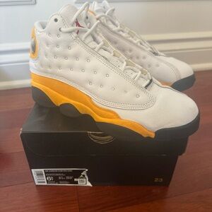 Jordan Air Jordan 6.5 Retro (GS) White University Red Del Sol Kids Sneaker